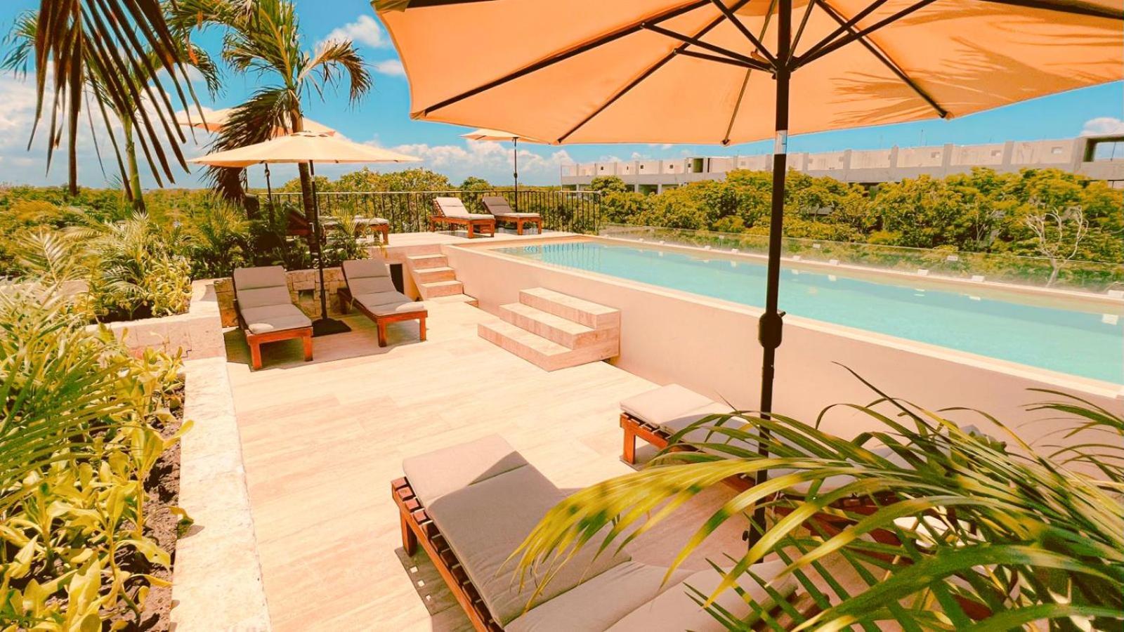 Apartment Amethyst - Pool And Gym Only 10 Min To The Free Club Tulum